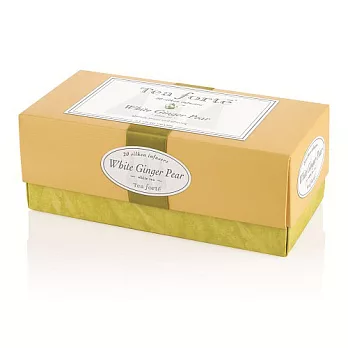 Tea Forte 白薑梨花茶 Ribbon Box - White Ginger Pear