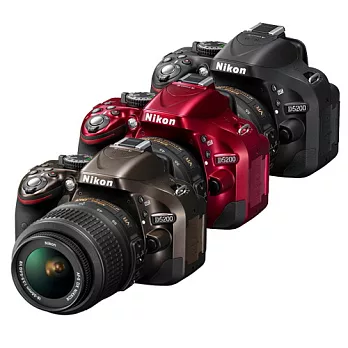 NIKON D5200 附18-55mm 單鏡組(中文平輸) - 加送強力大吹球+拭鏡布+細毛刷+數位清潔液+硬式保護貼