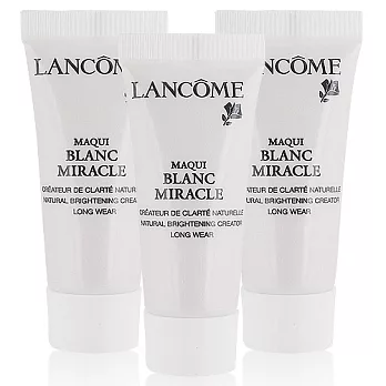 LANCOME 蘭蔻 瞬白奇蹟持久粉底液 SPF26‧PA++ O-02旅用版(5ml)*3入