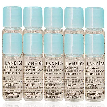 LANEIGE 蘭芝 水酷激活保濕醒肌露-清爽型(5ml)*10入