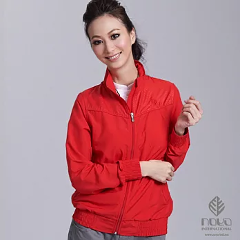 【NOYA】諾亞COOLMAX都會時尚女款雙效原紗防曬外套(#12520106-08)M紅色