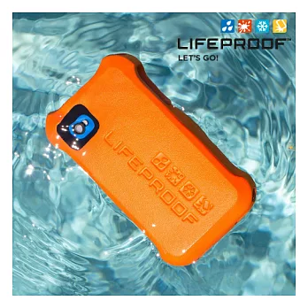 LIFEPROOF 保護殼專用漂浮游泳圈 for Apple iPhone 5玩水最棒道具★亮眼橘