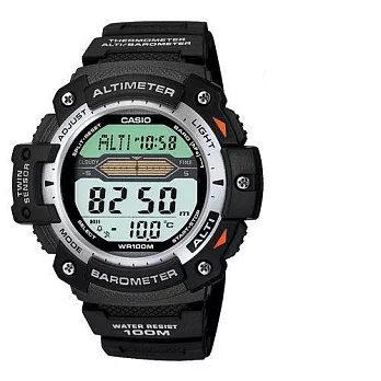 CASIO 高溫下的奮戰衝刺多功能運動腕錶-SGW-300H-1A