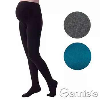 【Gennie’s奇妮】厚棉超保暖彈性褲襪‧孕婦專用(GM45) 黑