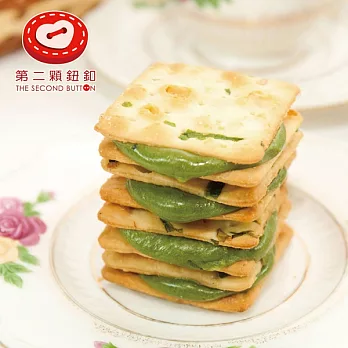 《第二顆鈕釦》抹茶蔥軋餅36入/盒