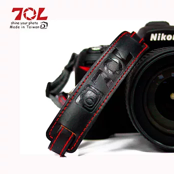 70L COLOR WRIST STRAP SWL1201 真皮彩色相機手腕帶 尊爵黑紅