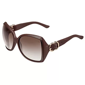 GUCCI-時尚太陽眼鏡（巧克力色）巧克力色