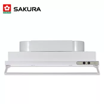 櫻花 SAKURA-隱藏式除油煙機 R-3500CXL 90cm烤漆白-90CM/含原廠技師到府基本安裝服務