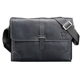 【Zoe’s】精品真皮男包-頂級義大利牛皮 象皮紋 兩用斜背包/休閒包/公事包(紳士灰)