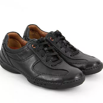 CLARKS_克拉克 (男款) 優躍系列舒適輕量氣墊鞋7黑色