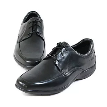 CLARKS_克拉克 (男款) 健步系列繫帶式氣墊鞋6黑色