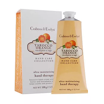 Crabtree&Evelyn 瑰珀翠 黃金紅橘護手霜(100g)