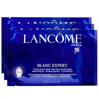LANCOME 蘭蔻 鐳射光蘋果肌淡斑面膜(5ml)*3片
