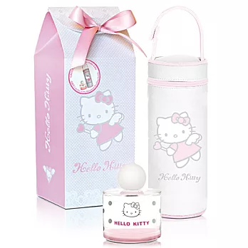 Hello Kitty 甜心寶貝保冷袋淡香水禮盒(BABY100ml+膳魔師保冷袋)