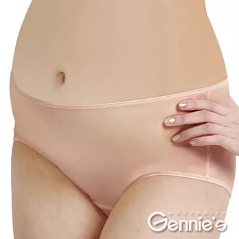 【Gennie’s奇妮】涼酷無痕-孕婦中腰內褲(GB20)L甜橙橘
