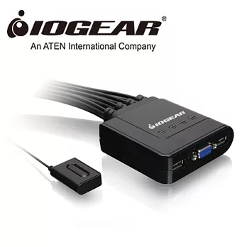 美國 IOGEAR 4埠 USB KVM多電腦切換器 (GCS24U)