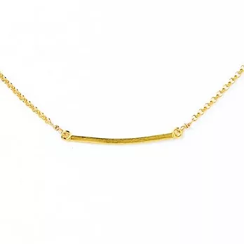 【Dogeared】美國品牌祈願項鍊~balance medium square bar necklace完美平衡14K金18吋項鍊