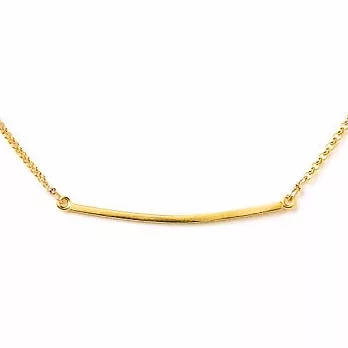 【Dogeared】美國品牌祈願項鍊~balance large square bar necklace完美平衡14K金18吋項鍊