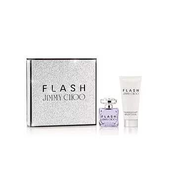 【JIMMY CHOO】FLASH禮盒-淡香精60ml+身體乳100ml