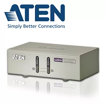 ATEN 2埠 USB KVM多電腦切換器 - 支援喇叭&麥克風 (CS72U)