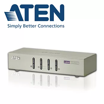 ATEN 4埠 USB KVM多電腦切換器 - 支援喇叭&麥克風 (CS74U)