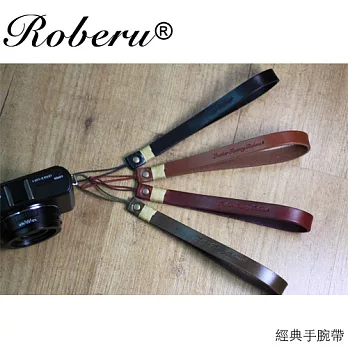 ROBERU 《日本手工》經典手腕帶 (細繩)-棕綠