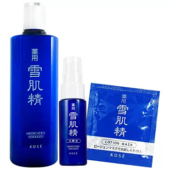 KOSE 高絲 雪肌精(360ml)送噴霧瓶40ml+面膜