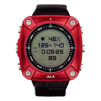 ALATECH OP100 專業 心率錶 登山錶紅色