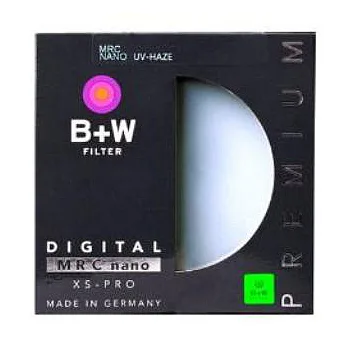 【B+W】XS-Pro UV MRC Digital 超薄框UV鏡55MM(立福公司貨)+專用拭鏡筆