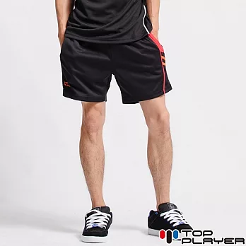 【TOP PLAYER】灑脫個性吸排運動褲-男(神秘黑)-褲L神秘黑-L