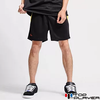 【TOP PLAYER】克敵致勝吸排運動褲-男(神秘黑) -褲L神秘黑-L