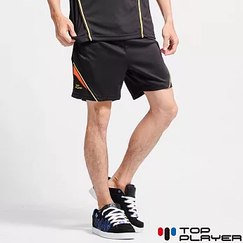 【TOP PLAYER】雅痞經典吸排運動褲-男(神秘黑) -褲L神秘黑-L