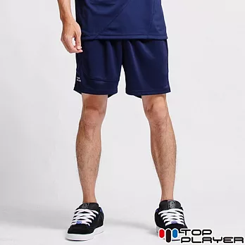 【TOP PLAYER】極度贏面吸排運動褲-男(深海藍) -褲L深海藍-L
