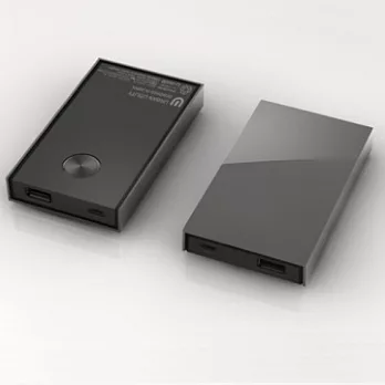 UU 日系工藝美學 4700mAH Rectangle 行動電源鐵鉻灰
