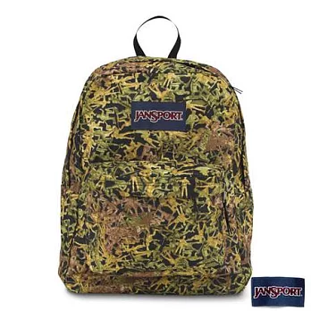 JanSport 校園背包(SUPER BREAK)-戰地叢林