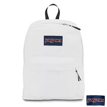 JanSport校園背包(SUPER BREAK)-白