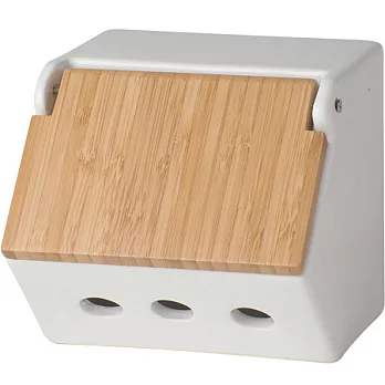 《NOW》斜蓋透氣收納罐(白)