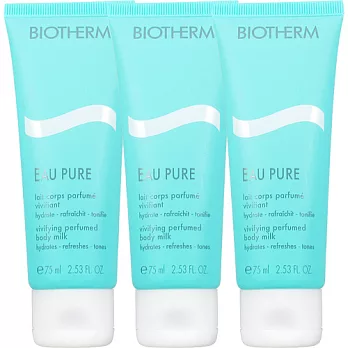 BIOTHERM 碧兒泉 純淨果氛身體乳(75ml)*3