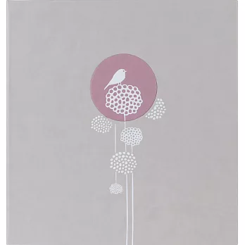 娜亞印花系列黏貼式相簿 30×30 60頁(棕灰)棕灰