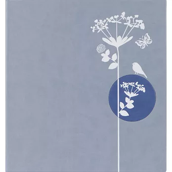 娜亞印花系列黏貼式相簿 30×30 60頁(藍)
