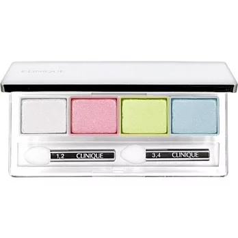 CLINIQUE 倩碧 超顯眼感光四色眼影盤(4.8g)#05