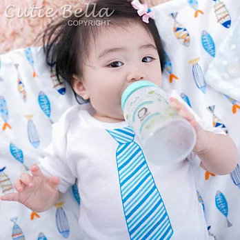 Cutie Bella包臀衣，Nectie-Stripe(6~12m)