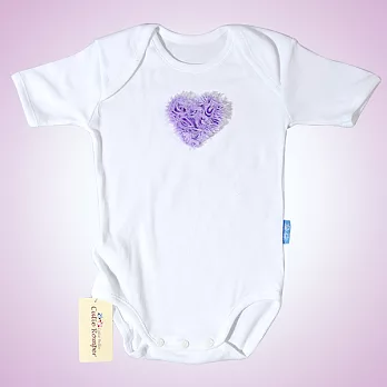 Cutie Bella包臀衣，Shabby Heart-Lilac(12~18m)