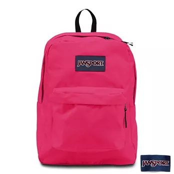 JanSport校園背包(SUPER BREAK)-鬱金香粉