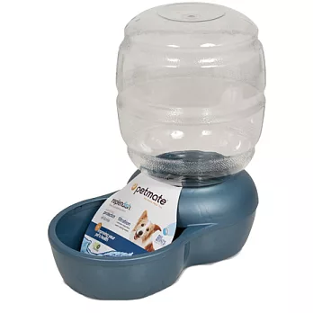 美國Petmate Replendish 抗菌餵水器 XS深藍色