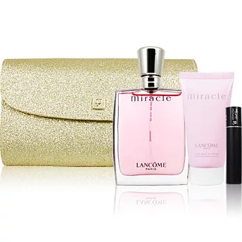 LANCOME 蘭蔻 真愛奇蹟香水金燦禮盒