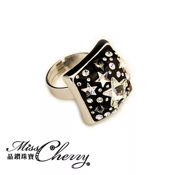 【Miss Cherry】星夜搖滾晶鑽造型戒