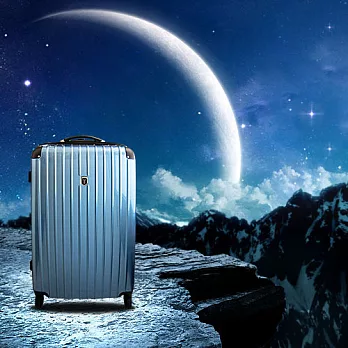 【Ambassador】安貝思德行李箱3010星辰系列 20吋旅李箱 (明月藍)20吋