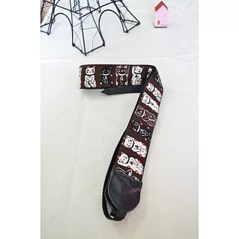 布布維盈 招財貓 減壓相機背帶