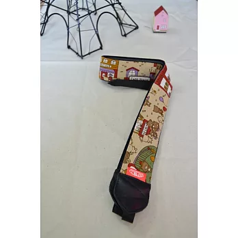 布布維盈 熊熊聚會 減壓相機背帶 相機孔小於0.5專用